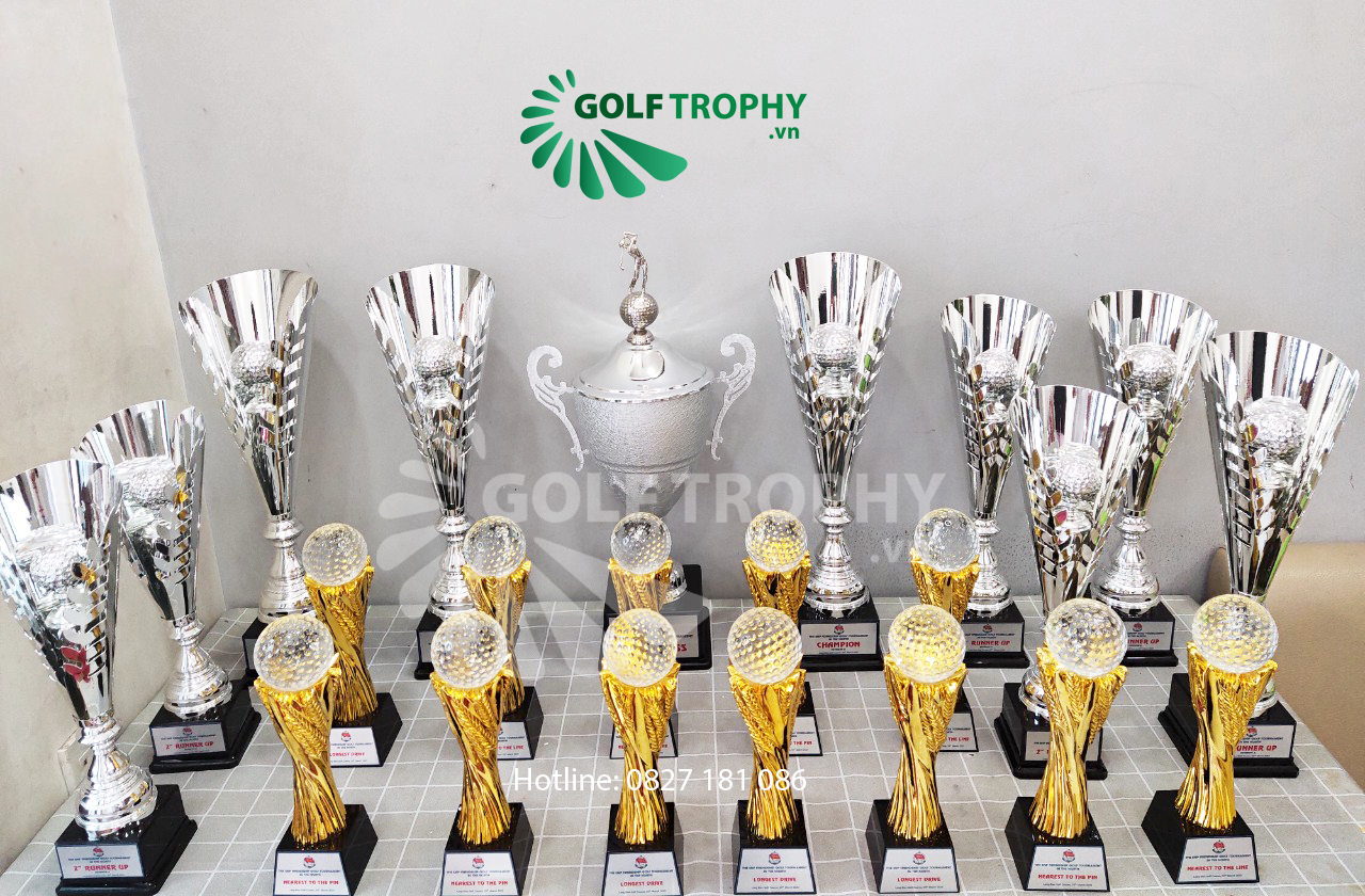 Bộ cúp giải golf