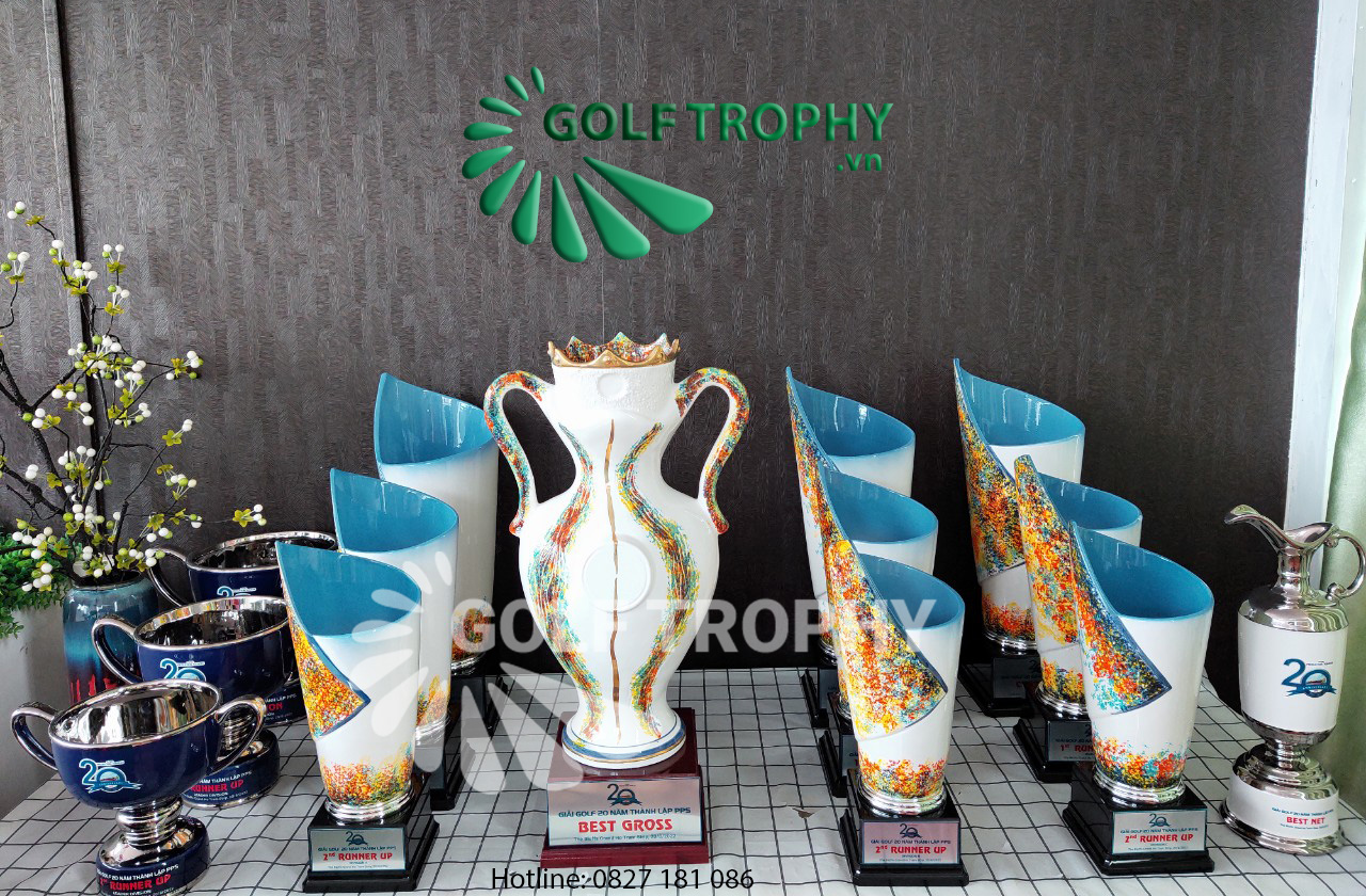 Cúp gốm sứ cao cấp