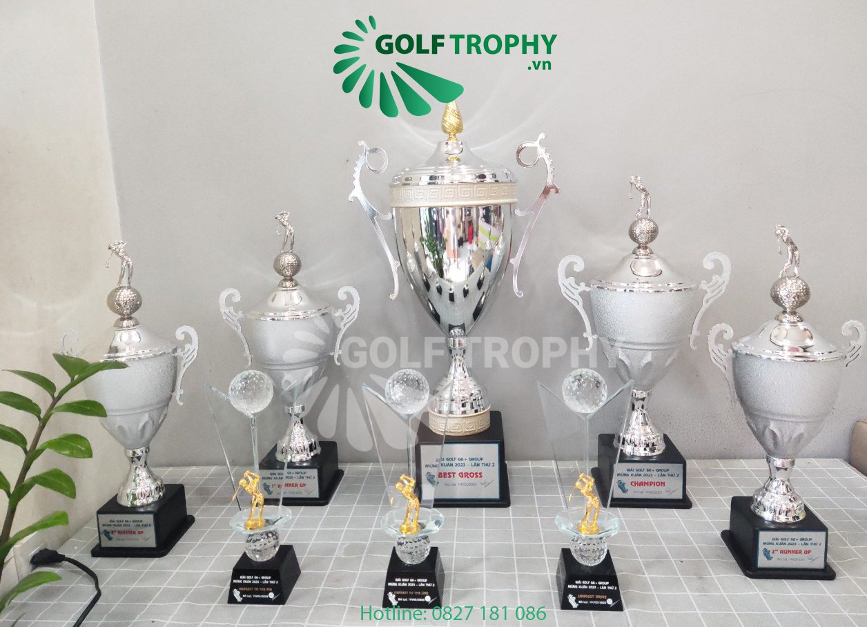 cúp giải golf