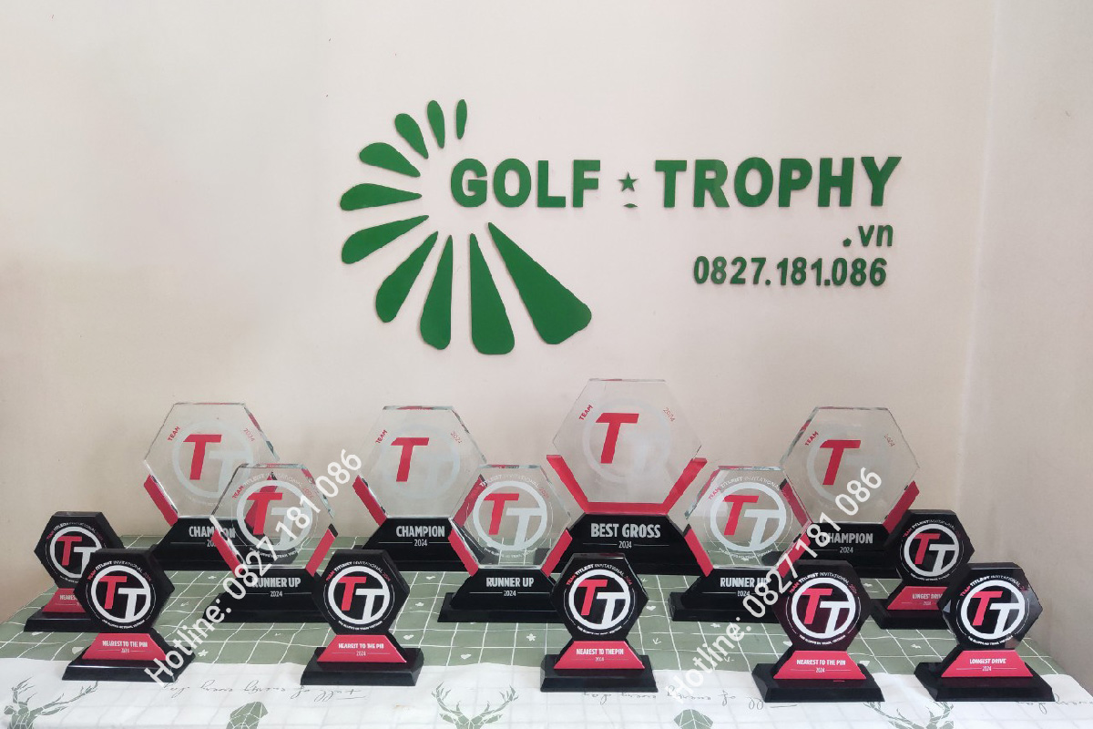 Cúp thiết kế theo thương thiệu Titleist